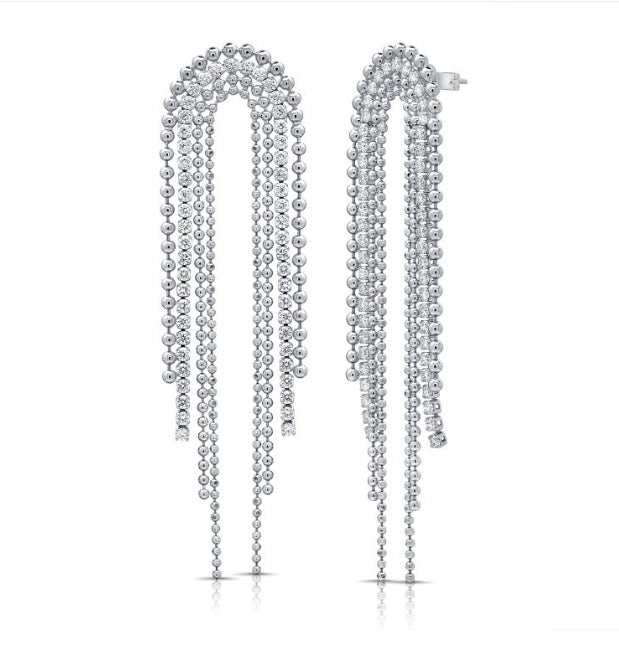 Drop Ball Earrings
