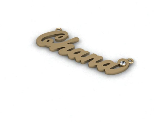 Personalized name necklace