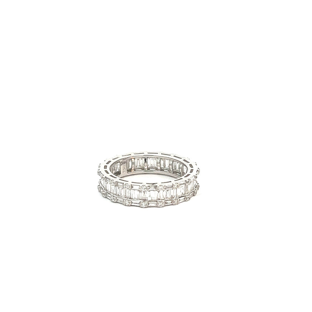 Baguette eternity band