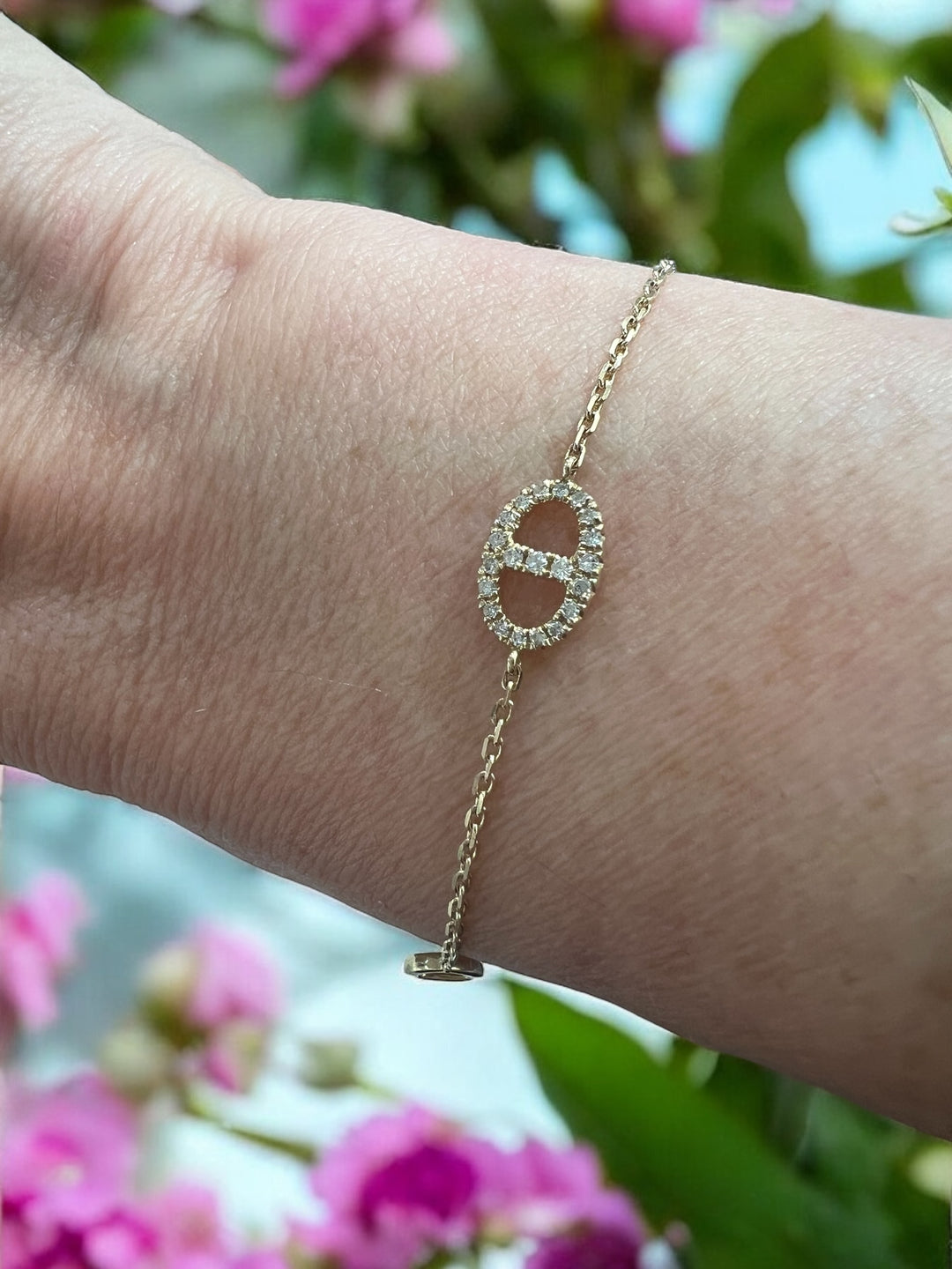 DIAMOND LINK BRACELET