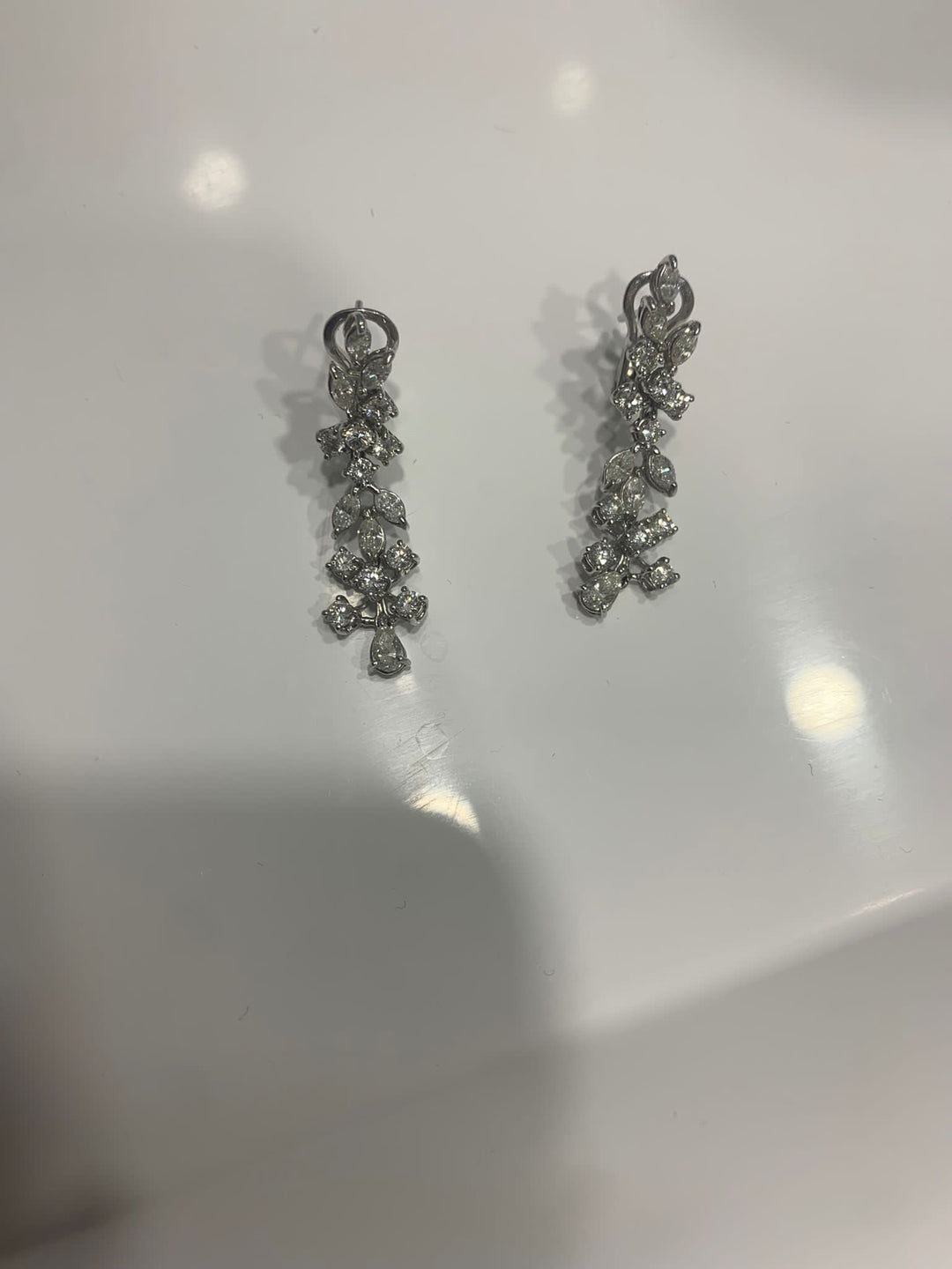 Diamond Fan custom Earrings