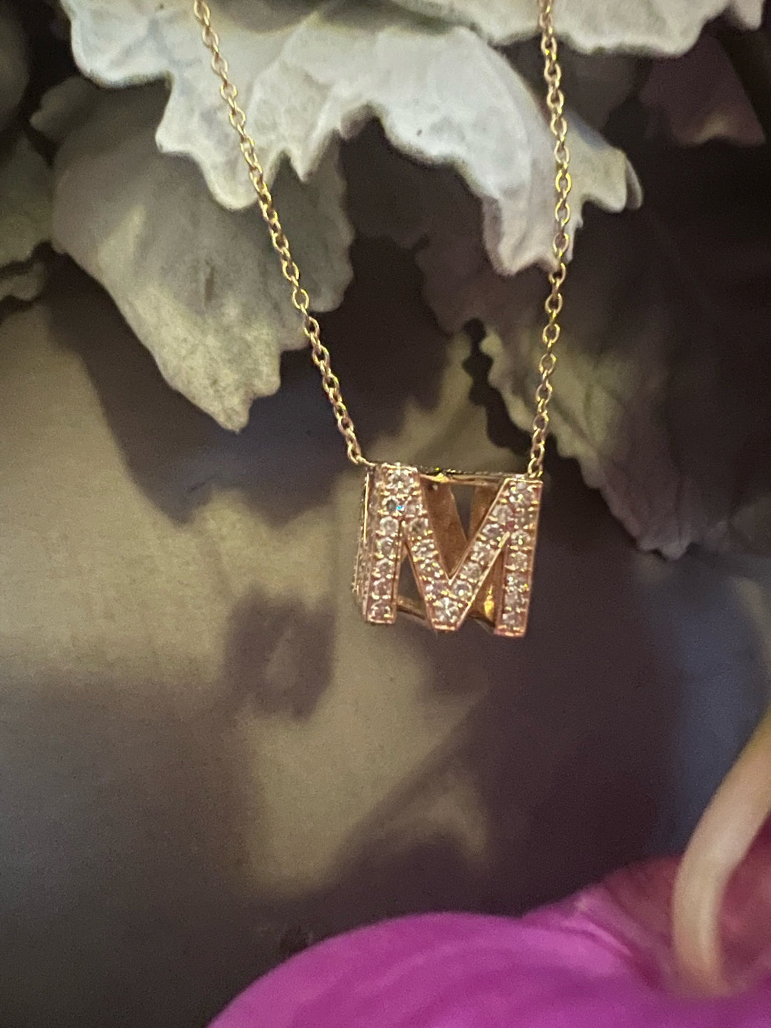 Custom “S” initial and “M”