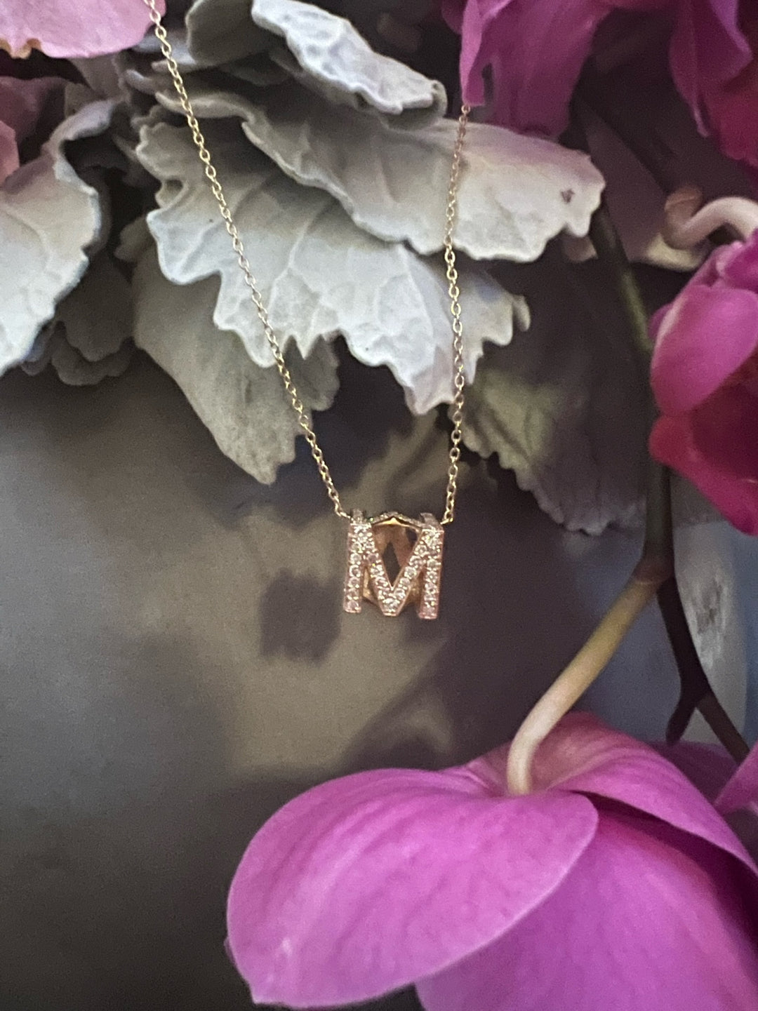 Custom “S” initial and “M”