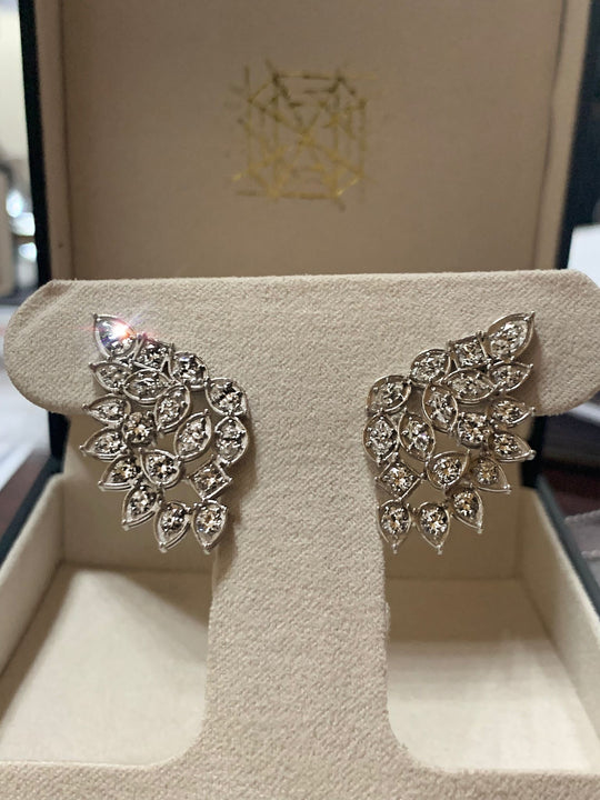 Diamond Fan custom Earrings