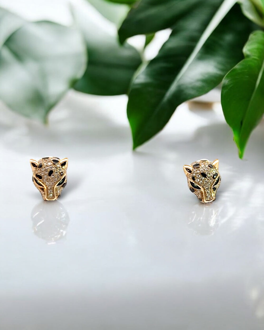 eye of the tiger studs