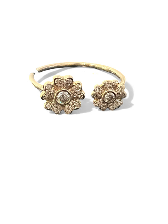 Double Daisy Ring