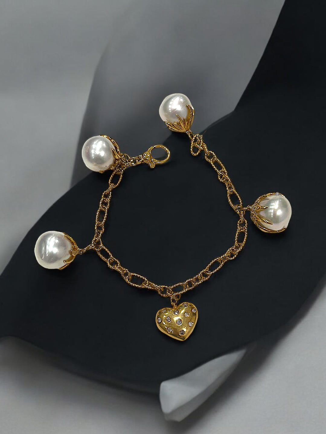 Pearl Charm bracelet