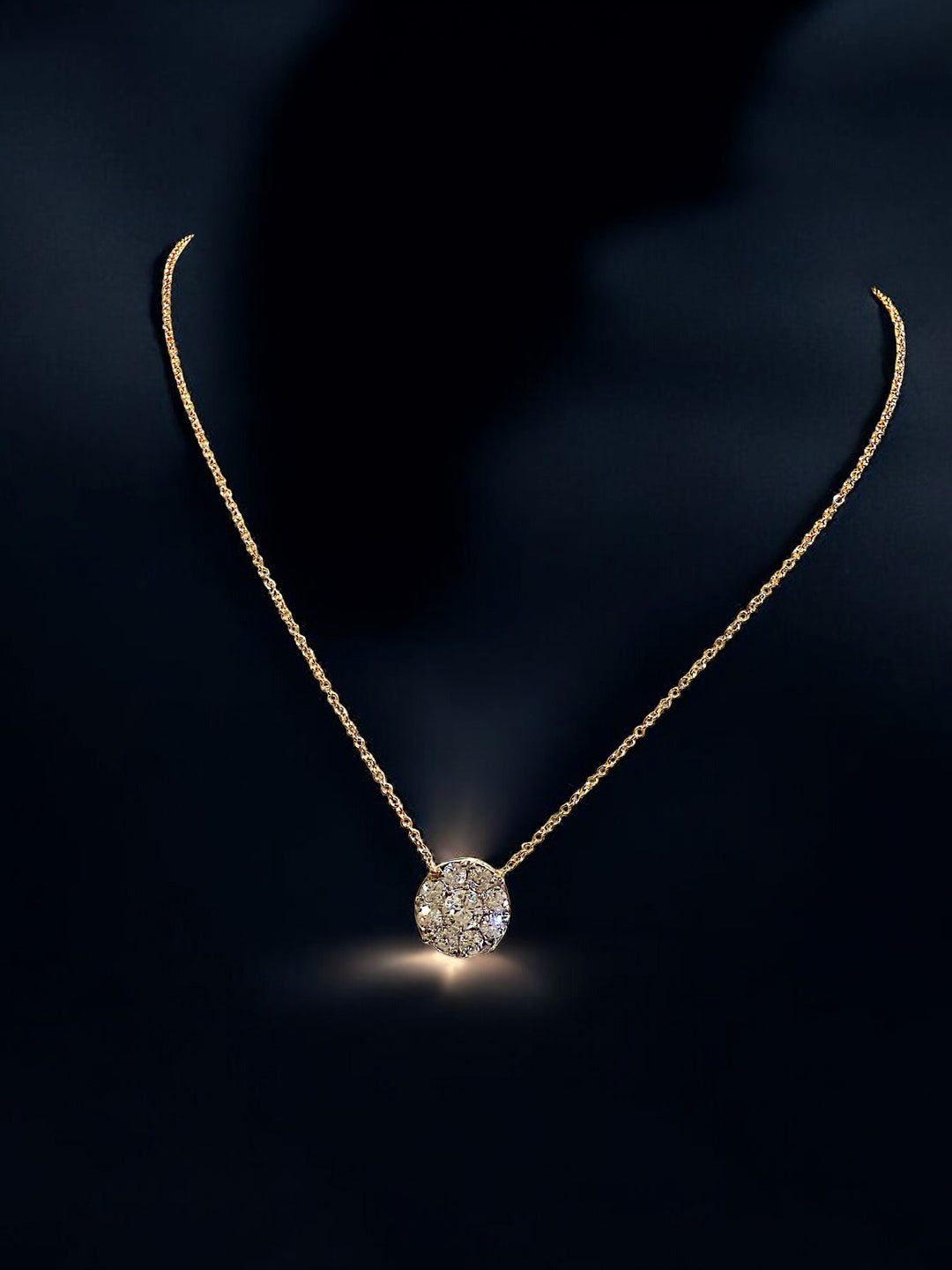 Diamond Solitaire Necklace