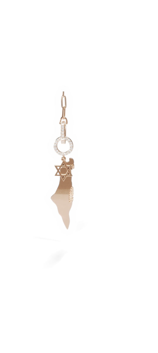 RD small Israel /Star of David Charm