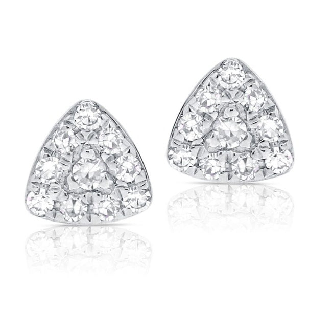 DIAMOND TRILLIAN STUD EARRINGS