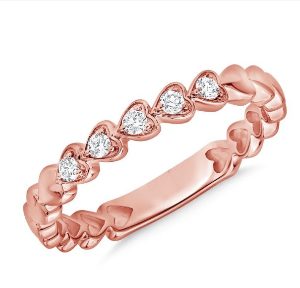 Rose Gold Heart Ring