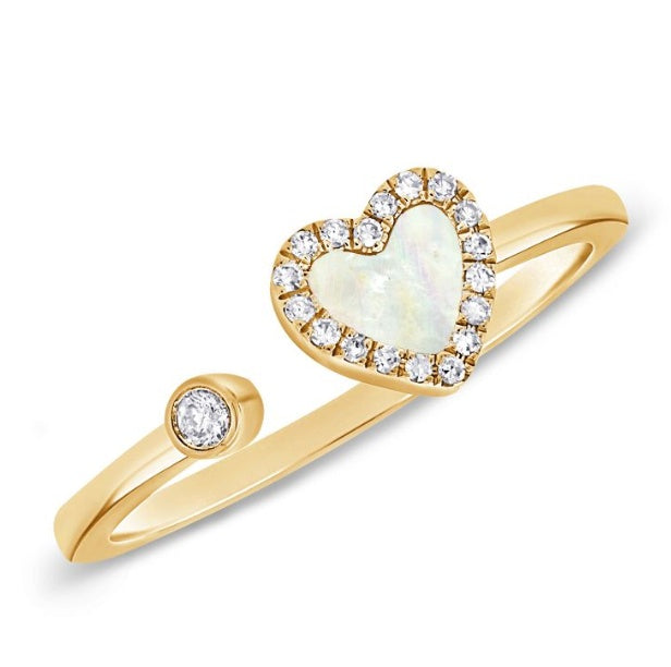 MOP Heart Ring